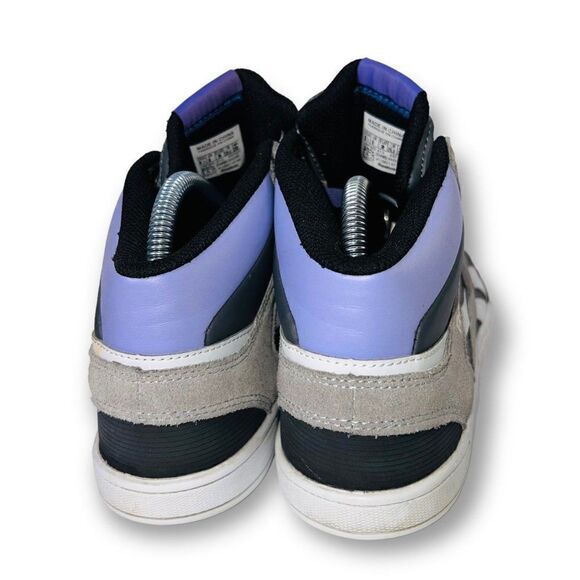 Reebok Royal Court Mid Ortholite Grey Suede / Purple V47323 Women's 8.5 - Picture 5 of 11